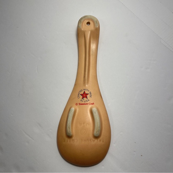 Vintage Spoon Rest Treasure Craft Ceramic Southwest 9" - Picture 4 of 8